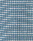 Baby 2-Piece Organic Cotton Ribbed Pajama Set in Stripes, image 3 of 4 slides