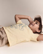 Toddler 'Favorite Ingredients' Relaxed Graphic Tee - Yellow, image 5 of 6 slides