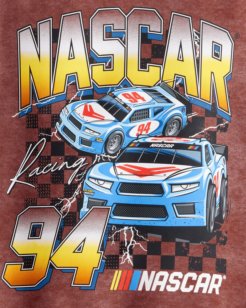 Boys NASCAR Pullover Sweatshirt - Brown, image 2 of 2 slides