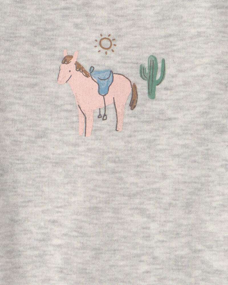 Baby Girl 5-Pack Western Multipack Bodysuits, image 2 of 7 slides