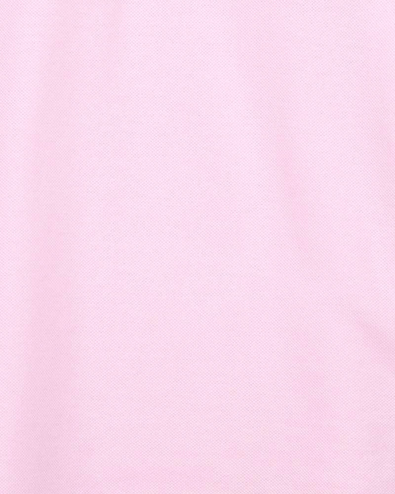 Kid Pique Uniform Polo Shirt - Pink, image 2 of 3 slides