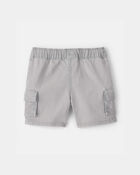 Toddler Boy Cargo Shorts - Grey, image 2 of 5 slides