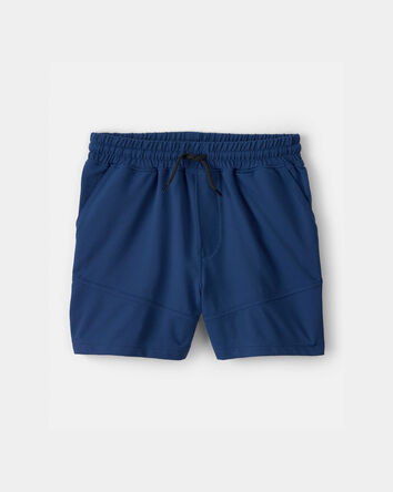 Boys Mesh Active Shorts - Blue, 