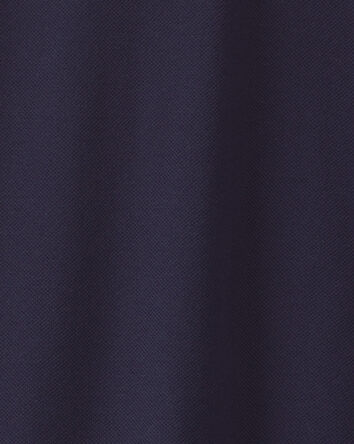 Girls Uniform Piqu&eacute; Polo Shirt - Navy, 
