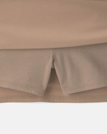 Girls Uniform Active Skort - Khaki, 