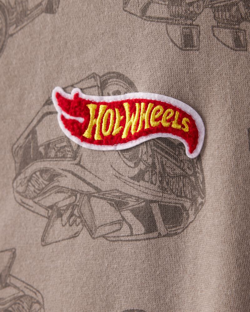 Boys Hot Wheels&trade; Pullover Sweatshirt - Brown, image 2 of 2 slides