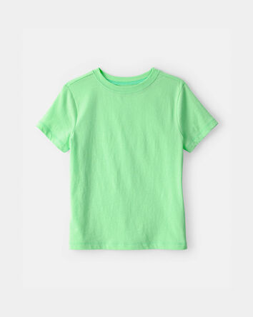 Kids Solid T-Shirt - Green, 