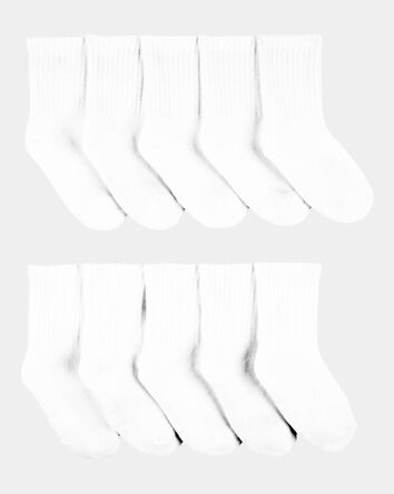 Toddler Boy 10-Pack Crew Socks, 