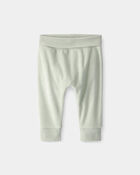 Baby Terry Pants - Green, image 1 of 4 slides