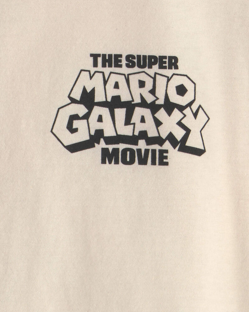 Boys Nintendo Super Mario Graphic Tee - Cream, image 3 of 4 slides