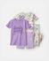Purple/Ivory