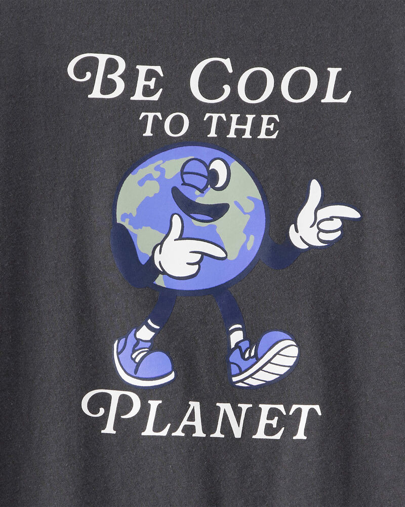 Boys Planet Long-Sleeve Graphic Tee - Grey, image 2 of 3 slides