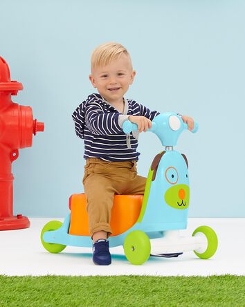 Zoo 3-in-1 Ride-On Toy - Dog, 