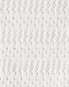 Baby Girl Scalloped Sweater - Ivory, image 2 of 3 slides