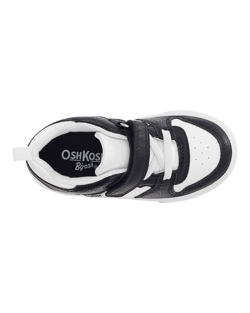 Toddler Boy Easy-On Casual Sneakers - Black/White, image 4 of 6 slides