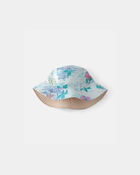 Toddler Tropical Beach Reversible Bucket Swim Hat, image 1 of 4 slides