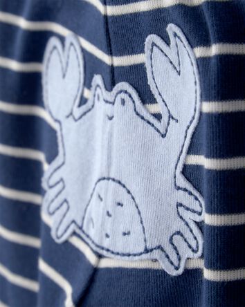 Baby Boy 3-Piece Sea Animal Bodysuits & Pant Set - Blue, 