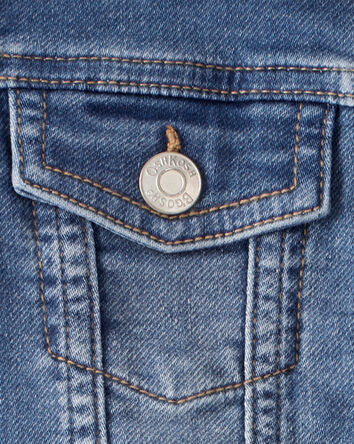 Toddler Girl Denim Jacket - Medium Wash, 