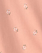 Toddler Girl Floral Top - Orange, image 3 of 4 slides
