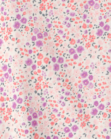 Girls Floral Top - Pink, 