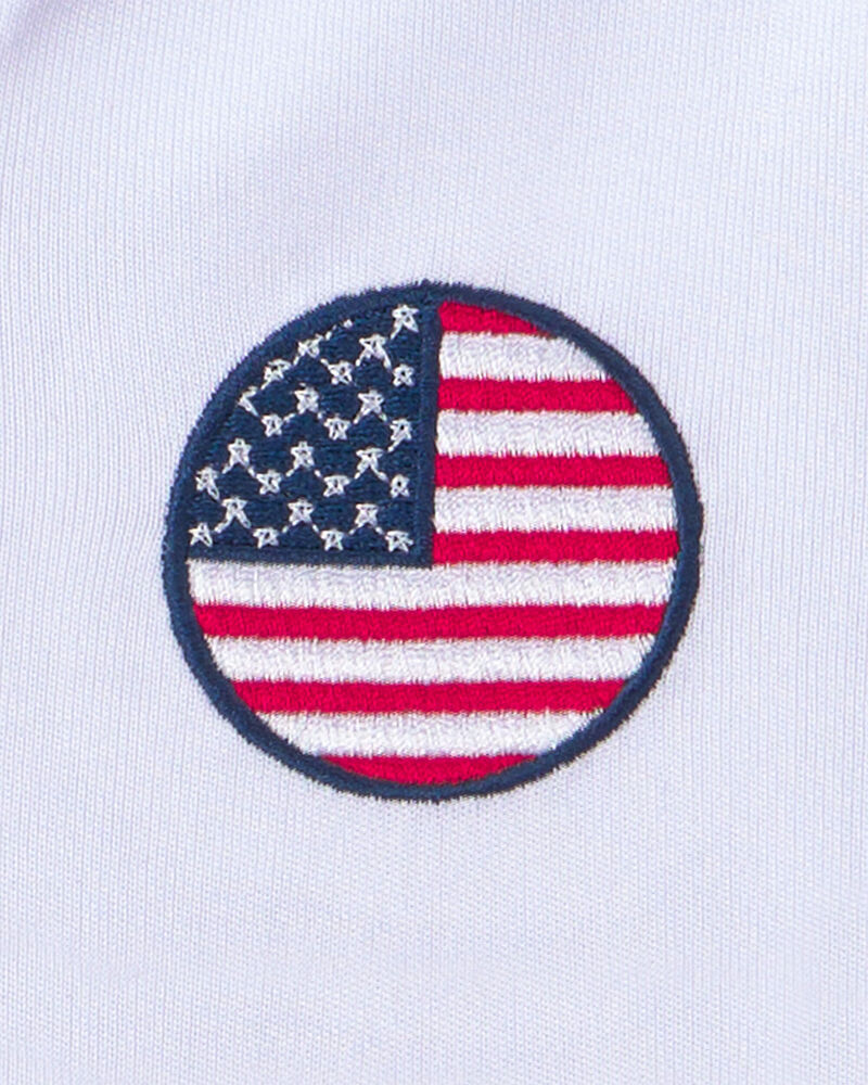 Kids Umbro USA Soccer Jersey - Red/White/Blue, image 6 of 7 slides