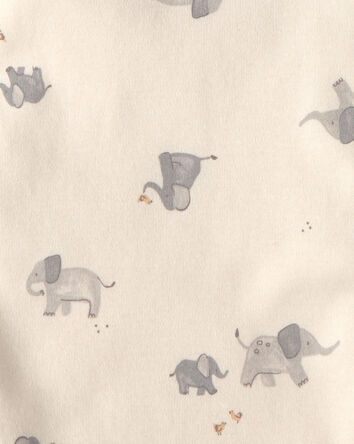 Baby 4-Pack Elephant Burp Cloths, 