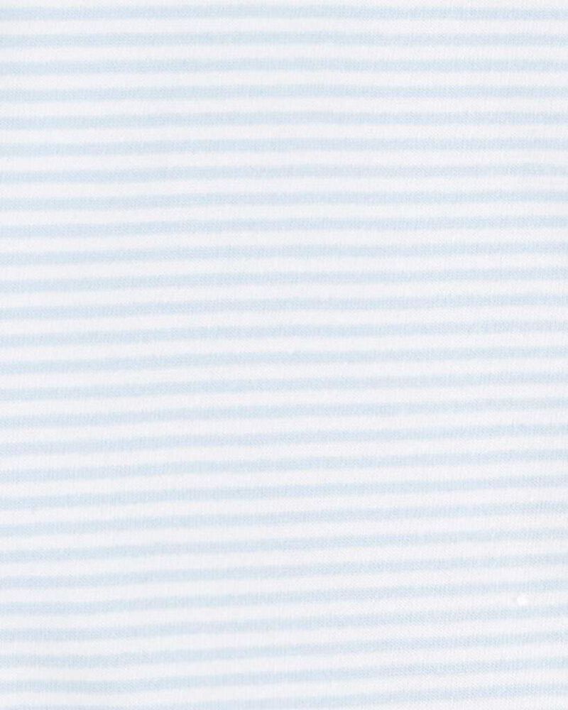 Baby Boy Cloud Romper - Blue, image 2 of 5 slides