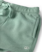 Toddler Boy Knit Shorts Made with Organic Cotton, image 4 of 5 slides