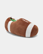Boys Football Slippers - Brown, image 1 of 6 slides