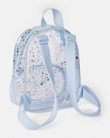 Girls Foil Star Mini Backpack, 