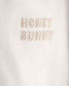 Toddler Organic Cotton 'Honey Bunny' Hoodie, image 3 of 4 slides