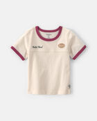 Baby Boy 'Hello There' Graphic Tee - Cream, image 1 of 3 slides