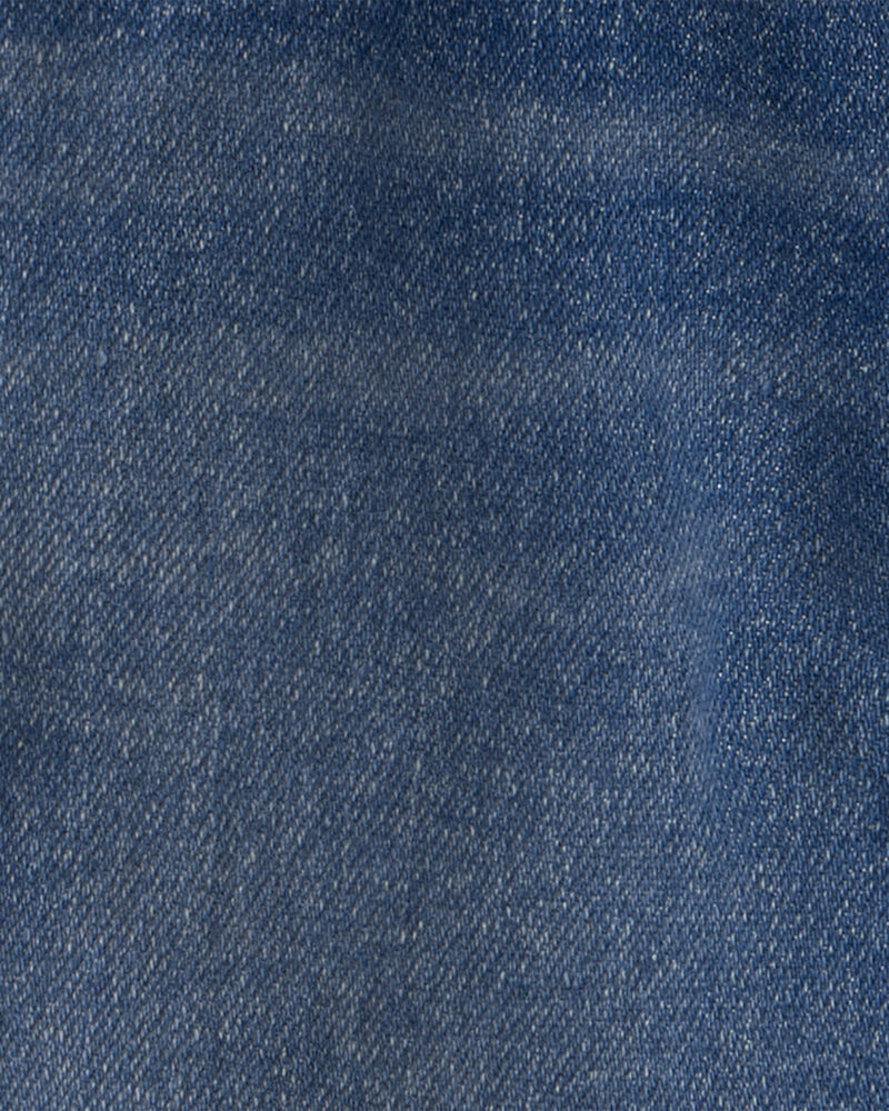 Toddler Boy Denim Drawstring Cargo Shorts - Dark Wash, image 4 of 5 slides