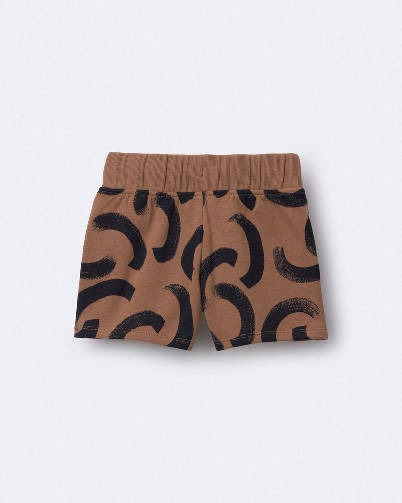 Toddler City Park&trade; Shorts in Abstract Print - Brown, image 5 of 6 slides
