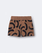 Toddler City Park&trade; Shorts in Abstract Print - Brown, image 5 of 6 slides