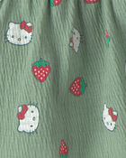 Baby Girl 2-Piece Hello Kitty&reg; Top & Skort Set - Pink/Green, image 4 of 6 slides