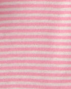 Baby Girl Ice Cream 100% Cotton Short-Sleeve Snug Fit 4-Piece Pajama Set - Pink/Ivory, image 2 of 5 slides