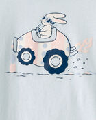 Toddler Easter Bunny Graphic Tee - Blue, image 2 of 3 slides