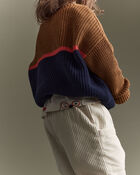 Toddler Boy Corduroy Pocket Pant - Cream, image 6 of 9 slides