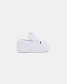Girls Bunny Slippers - White, image 2 of 6 slides