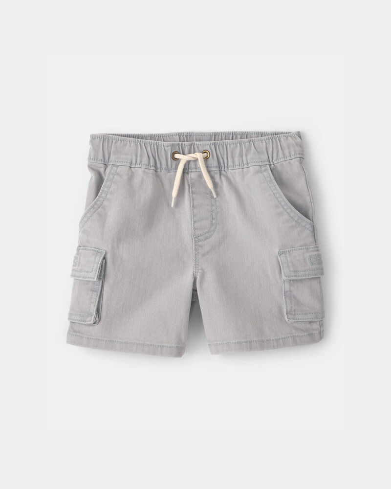 Toddler Boy Cargo Shorts - Grey, image 1 of 5 slides