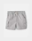 Toddler Boy Cargo Shorts - Grey, image 1 of 5 slides
