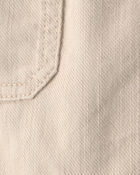 Baby Boy Twill Drawstring Shorts - Khaki, image 4 of 5 slides