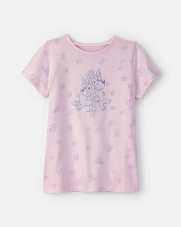 Girls Bluey&trade; Graphic Tee - Pink, 