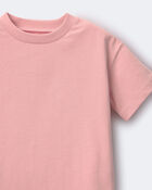 Toddler Elevated Relaxed Tee - Light Pink, image 5 of 5 slides