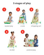 Farmstand 5-in-1 Grow Along Activity Walker Baby Toy , image 3 of 8 slides