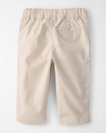 Baby Boy Linen Pants Made with Organic Cotton, 