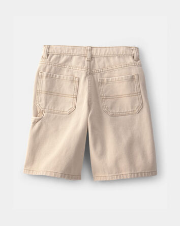 Boys Utility Shorts - Khaki, 