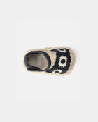 Baby Girl Crochet Sandals - Black, image 4 of 6 slides