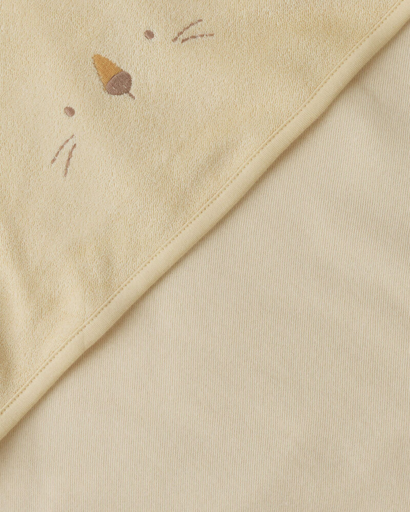 Baby 2-Pack Lion Terry Towels - Yellow, image 2 of 2 slides
